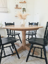 Load image into Gallery viewer, Modernised Solid Rimu Dining Set
